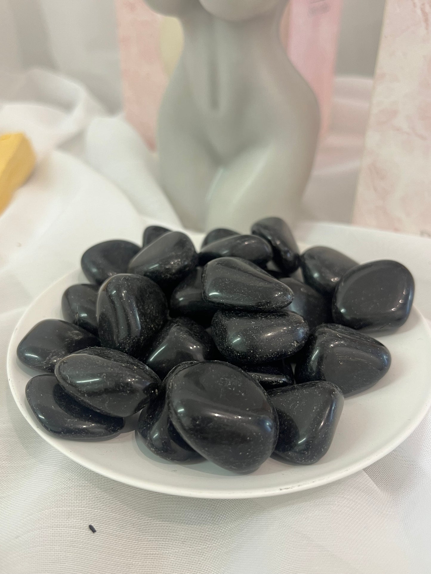 Black Obsidian Tumble Stone