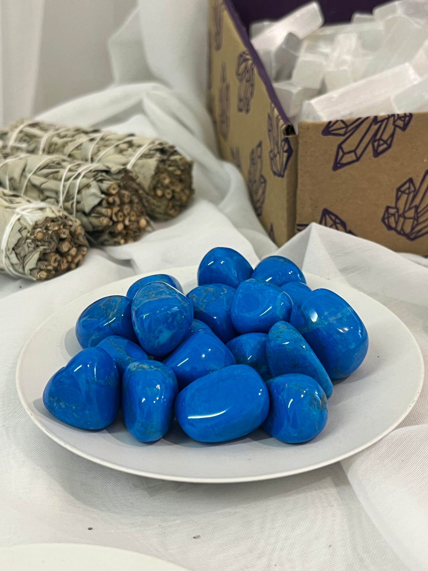 Blue Howlite