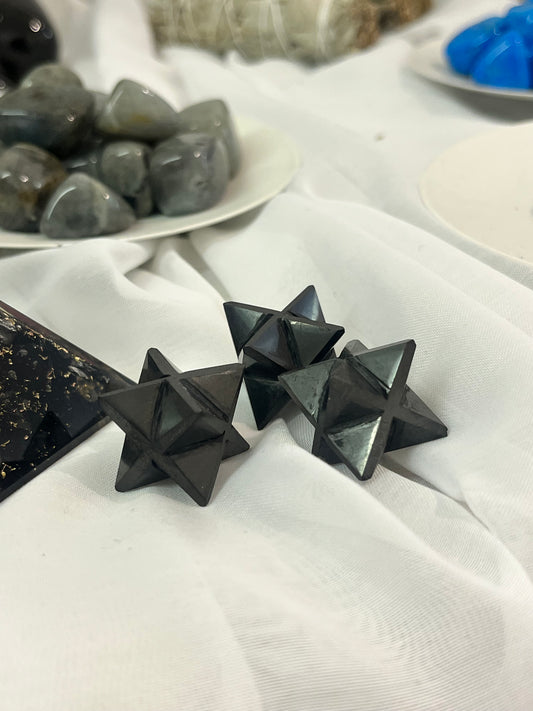 Shungite Merkabah Star