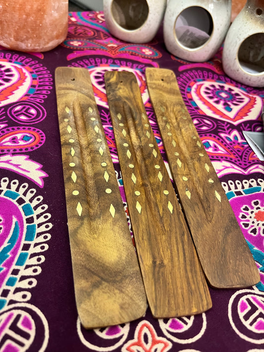 Wooden Incense Holder